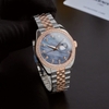 Đồng Hồ Nam Carnival 8131G2-CH-DK Automatic Dây Demi Vàng Hồng Mặt Xà Cừ Xám Size 40mm