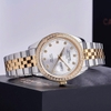 Đồng Hồ Nam Carnival 8131G2-CV-T Automatic Dây Thép Demi Vàng Mặt Trắng Size 40mm
