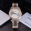 Đồng Hồ Nam Carnival 8131G2-CV-T Automatic Dây Thép Demi Vàng Mặt Trắng Size 40mm