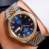 Đồng Hồ Nam Carnival 8131G2-CV-X Automatic Dây Thép Demi Vàng Mặt Xanh Navy Size 40mm