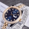 Đồng Hồ Nam Carnival 8131G2-CV-X Automatic Dây Thép Demi Vàng Mặt Xanh Navy Size 40mm