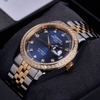 Đồng Hồ Nam Carnival 8131G2-CV-X Automatic Dây Thép Demi Vàng Mặt Xanh Navy Size 40mm