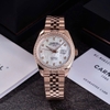 Đồng Hồ Nam Carnival 8131G2-VH-TK Automatic Dây Vàng Hồng Mặt Xà Cừ Trắng Size 40mm