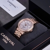 Đồng Hồ Nam Carnival 8131G2-VH-TT Automatic Dây Thép Vàng Hồng Mặt Thiên Thạch Size 40mm