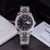 Đồng Hồ Nam Carnival 8131G2-VT-D Automatic Dây Thép Bạc Mặt Đen Size 40mm