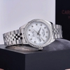 Đồng Hồ Nam Carnival 8131G2-VT-TK Automatic Dây Thép Silver Mặt Xà Cừ Trắng Size 40mm