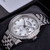 Đồng Hồ Nam Carnival 8131G2-VT-TK Automatic Dây Thép Silver Mặt Xà Cừ Trắng Size 40mm