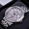 Đồng Hồ Nam Carnival 8131G2-VT-TT Automatic Dây Thép Bạc Mặt Thiên Thạch Size 40mm