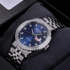 Đồng Hồ Nam Carnival 8131G2-VT-X Automatic Dây Thép Bạc Mặt Xanh Navy Size 40mm