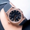 Đồng Hồ Nam Carnival 8168G Tự Động Mặt Đen Dây Cao Su Đen Vỏ Vàng Hồng 42mm