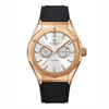 Đồng Hồ Nam Carnival 8188G Máy Cơ Tự Động Dây Cao Su Đen Mặt Trắng Size 42mm Vỏ Rose 8188G-VH-DCS-T