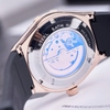 Đồng Hồ Nam Carnival 8189G Tự Động Mặt Đỏ Dây Cao Su Đen Vàng Hồng 42mm