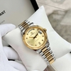 Đồng Hồ Nam Carnival 8239G-CV-V Automatic Chính Hãng Size 38mm Demi Vàng Mặt Vàng