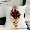Đồng Hồ Nam Carnival 8239G-VH-N Automatic Vàng Hồng Mặt Nâu Size 38mm Chính Hãng