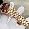 Đồng Hồ Nam Carnival 8239G-VH-N Automatic Vàng Hồng Mặt Nâu Size 38mm Chính Hãng