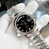 Đồng Hồ Nam Carnival 8239G-VT-D Automatic Dây Thép Bạc Mặt Đen Size 38mm Chính Hãng