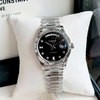 Đồng Hồ Nam Carnival 8239G-VT-D Automatic Dây Thép Bạc Mặt Đen Size 38mm Chính Hãng