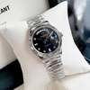 Đồng Hồ Nam Carnival 8239G-VT-D Automatic Dây Thép Bạc Mặt Đen Size 38mm Chính Hãng