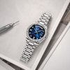 Đồng Hồ Nam Carnival 8239G-VT-X Automatic Dây Thép Bạc Mặt Xanh Dương Size 38mm Chính Hãng