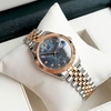Đồng Hồ Nam Carnival 8250G-CH-DK Automatic Dây Thép Demi Vàng Hồng Mặt Xà Cừ Xám Đen Size 38mm