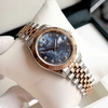 Đồng Hồ Nam Carnival 8250G-CH-DK Automatic Dây Thép Demi Vàng Hồng Mặt Xà Cừ Xám Đen Size 38mm