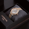 Đồng Hồ Nam Carnival 8250G-CH-T Automatic Dây Demi Vàng Hồng Mặt Trắng Size 38mm