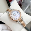 Đồng Hồ Nam Carnival 8250G-CH-TK Automatic Dây Demi Vàng Hồng Mặt Xà Cừ Trắng Size 38mm