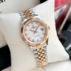 Đồng Hồ Nam Carnival 8250G-CH-TK Automatic Dây Demi Vàng Hồng Mặt Xà Cừ Trắng Size 38mm