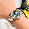 Đồng Hồ Nam Carnival 8250G-CV-DK Automatic Dây Thép Demi Vàng Mặt Xà Cừ Xám Đen Size 38mm
