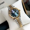 Đồng Hồ Nam Carnival 8250G-CV-DK Automatic Dây Thép Demi Vàng Mặt Xà Cừ Xám Đen Size 38mm