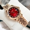 Đồng Hồ Nam Carnival 8250G-VH-DO Automatic Dây Thép Màu Vàng Hồng Mặt Đỏ Size 38mm