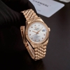 Đồng Hồ Nam Carnival 8250G-VH-T Automatic Dây Thép Màu Vàng Hồng Mặt Trắng Size 38mm