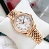 Đồng Hồ Nam Carnival 8250G-VH-TK Automatic Dây Thép Vàng Hồng Mặt Xà Cừ Trắng Size 38mm