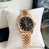 Đồng Hồ Nam Carnival 8250G-VH-TX Automatic Dây Thép Màu Vàng Hồng Mặt Xám Size 38mm