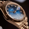 Đồng Hồ Nam Carnival 8250G-VH-X Automatic Dây Thép Màu Vàng Hồng Mặt Xanh Dương Size 38mm