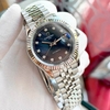 Đồng Hồ Nam Carnival 8250G-VT-DK Automatic Dây Thép Bạc Mặt Xà Cừ Xám Đen Size 38mm
