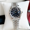 Đồng Hồ Nam Carnival 8250G-VT-DK Automatic Dây Thép Bạc Mặt Xà Cừ Xám Đen Size 38mm