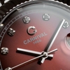 Đồng Hồ Nam Carnival 8250G-VT-N Automatic Dây Thép Bạc Mặt Nâu Socola Size 38mm