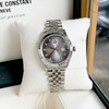 Đồng Hồ Nam Carnival 8250G-VT-TX Automatic Dây Thép Bạc Mặt Xám Đen Size 38mm
