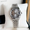 Đồng Hồ Nam Carnival 8250G-VT-TX Automatic Dây Thép Bạc Mặt Xám Đen Size 38mm