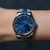 Đồng Hồ Nam Carnival 8250G-VT-X Automatic Dây Thép Bạc Mặt Xanh Dương Size 38mm