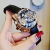 Đồng Hồ Nam Hanboro Automatic Dây Da Đen Vỏ Rose Size 43mm Hanboro Sky 1008 Automatic