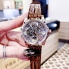 Đồng Hồ Nam Hanboro Automatic (Tự Động) Dây Da Nâu Gân Rose Gold 44mm