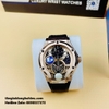 Đồng Hồ Nam Hanboro Automatic Dây Silicon Đen Vỏ Rose Gold 42mm HBR-965