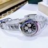 Đồng Hồ Nam Hanboro Automatic Rainbow Silver 42mm 8032L (Unisex)