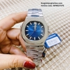 Đồng Hồ Nam Hanboro Nautilus Máy Tự Động Mặt Xanh Dương Vỏ Silver 40mm