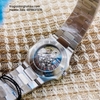 Đồng Hồ Nam Hanboro Nautilus Máy Tự Động Mặt Xanh Lá Vỏ Silver 40mm