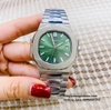 Đồng Hồ Nam Hanboro Nautilus Máy Tự Động Mặt Xanh Lá Vỏ Silver 40mm