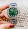 Đồng Hồ Nam Hanboro Nautilus Máy Tự Động Mặt Xanh Lá Vỏ Silver 40mm