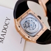 Đồng Hồ Nam Madocy M88168 Automatic Black Rose Gold 42mm
